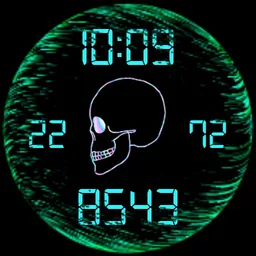 Psycho Killer Skull green