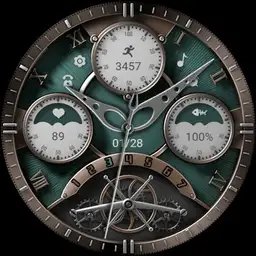 Peacock Green For Wear OS