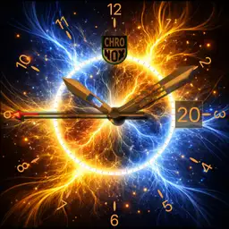 Chronox Blue Yellow Bulb Watch