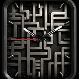Steel Maze Black
