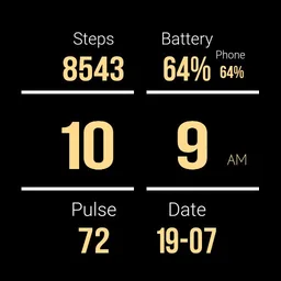 Gear S3 Dashboard Daytime Sand Improved