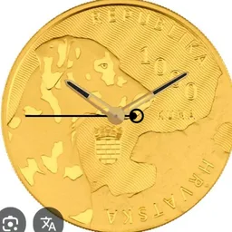 Gold, Dalmatian Dog, 1000 Kuna