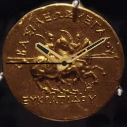 Gold 20 Stater, Eucratides, Bactria