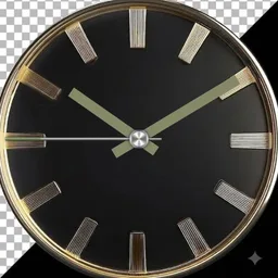 Astha Black brass