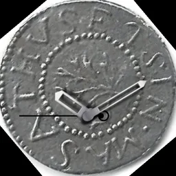 Silver-plated, MA, Oak Tree Shilling, 1652