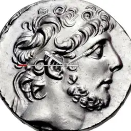 Silver, Antiochus IX, Syria, 116-96 BCE
