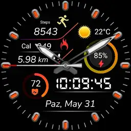 FSWM5 Analog Watch Face