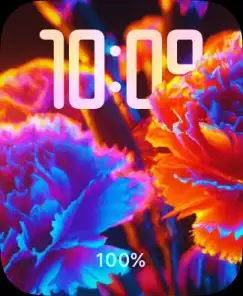 Flowers glow