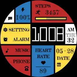 【Digital】Mondrian Grid