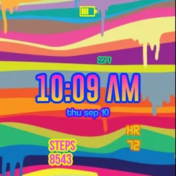 rainbow glitch