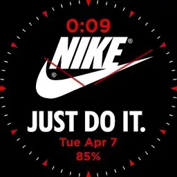 nike just do it red/white