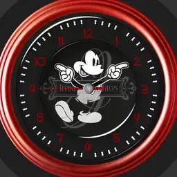 Mickey Disney GreyRed mit Sound Animation