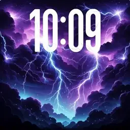 Thunder and lightning