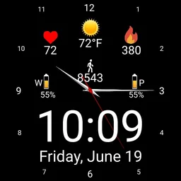 Kit Watch Face data rich