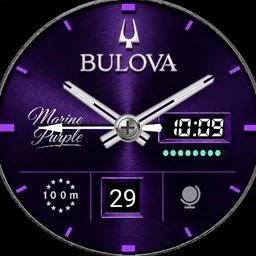 Bulova marine purple
