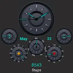 All in one watch.
