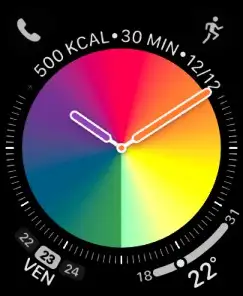 Circular rainbow