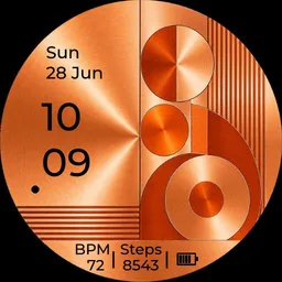 Retro alloy - orange