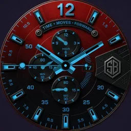 Crimson Neon Mechanics