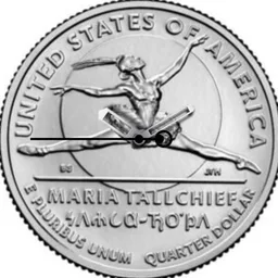 Cupronickel, Womens Quarters, Maria Tallchief, 2023