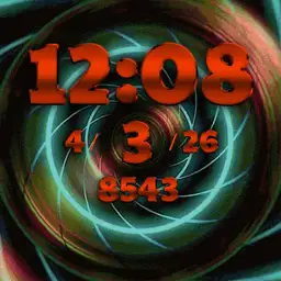 Colorful spiral