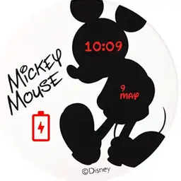Mickey Mouse Black/Red