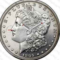 Silver Copy, U.S., Morgan Dollar, 1895