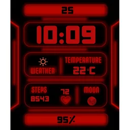 N- NEON RED