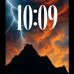 Thunder and lightning