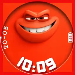 Face red