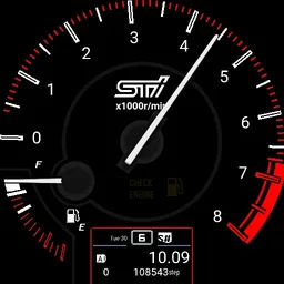 editable STi / WRX gauge Copy