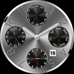 Complex calendar - 24 hr day/date