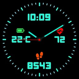 Old style glow in the dark neon