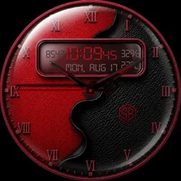 Crimson Black Elegance