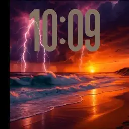 Thunder and lightning