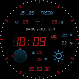 BeoWatch, DANSK DANISH layout, low energy, inspired by BANG OLUFSEN products - . Made for free with love Copy