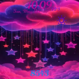 Raining stars