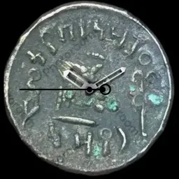 Silver, Himyar King Tharan Yaub, 175 CE, 2