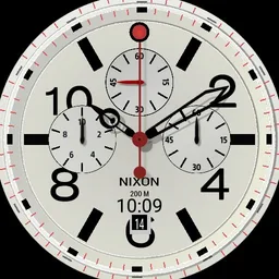 JR Nixon Chrono White RC Copy