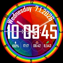 Big pride digital numbers