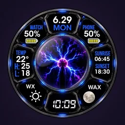 Plasma Core Live Energy (Round Watch)