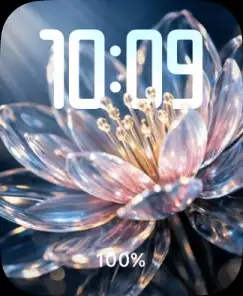 Flowers glow