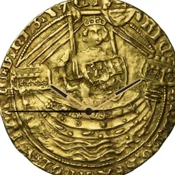 Gold, Richard II, 1 Noble, c. 1388