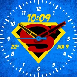 Classic Superman Emblem Face