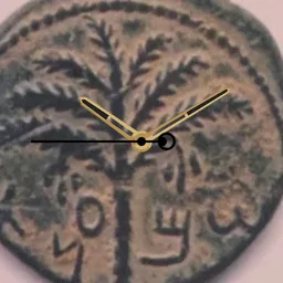 Bronze, Israel, Bar Kochba, 134 CE