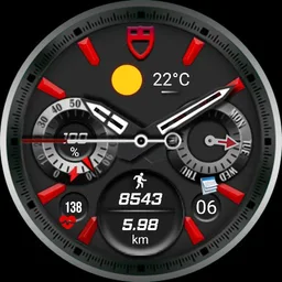 FS WM22 Digital Watch face