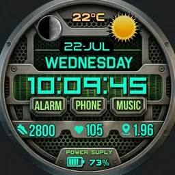 Blue Hexa HUD