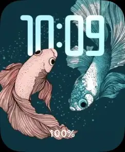 Fish swim