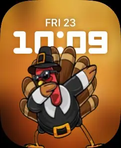 Turkey Dab - Happy Thanksgiving