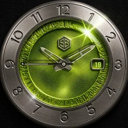 Royal Lime Green Aviator